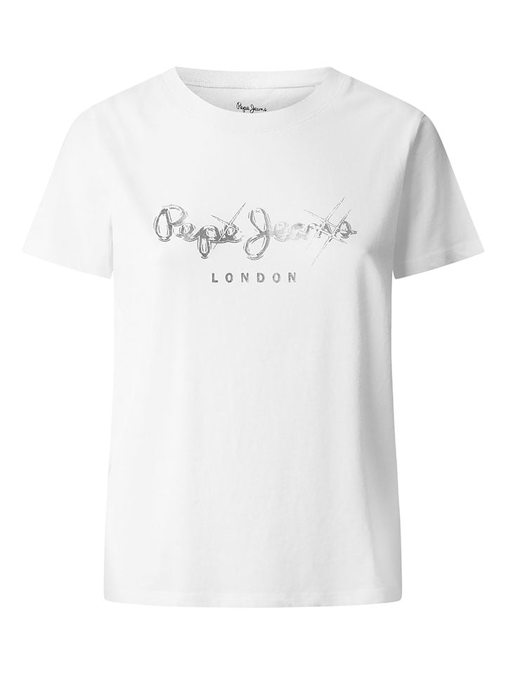 

Футболка Leticia Pepe Jeans, белый