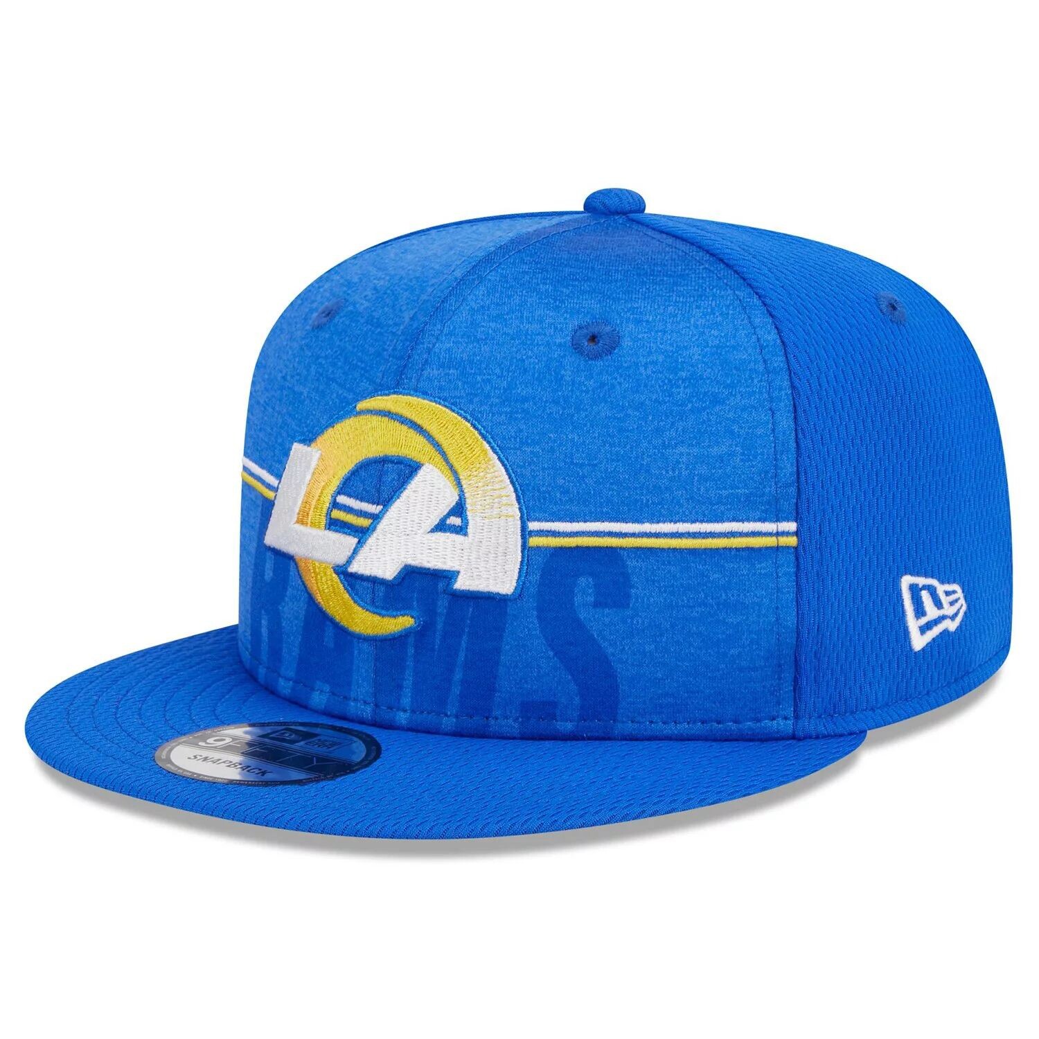 

Мужская кепка Snapback New Era Royal Los Angeles Rams 2023 NFL Training Camp 9FIFTY