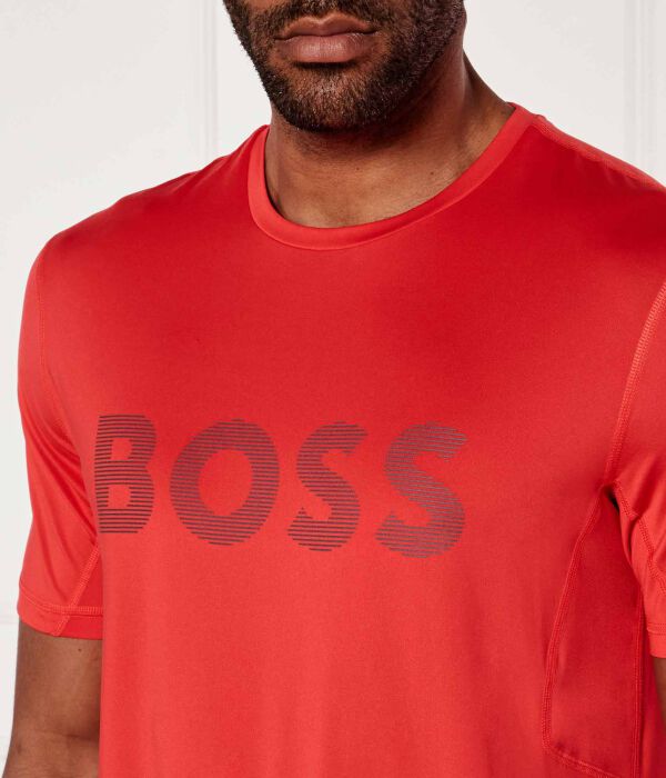 Футболка футболка активная Slim fit Boss Green, красный — фото 4