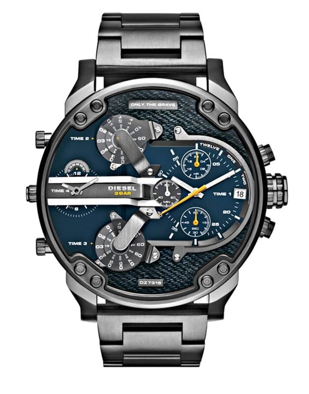 

Мужские часы Daddy 2 0 с хронографом DZ7331 Diesel, серый