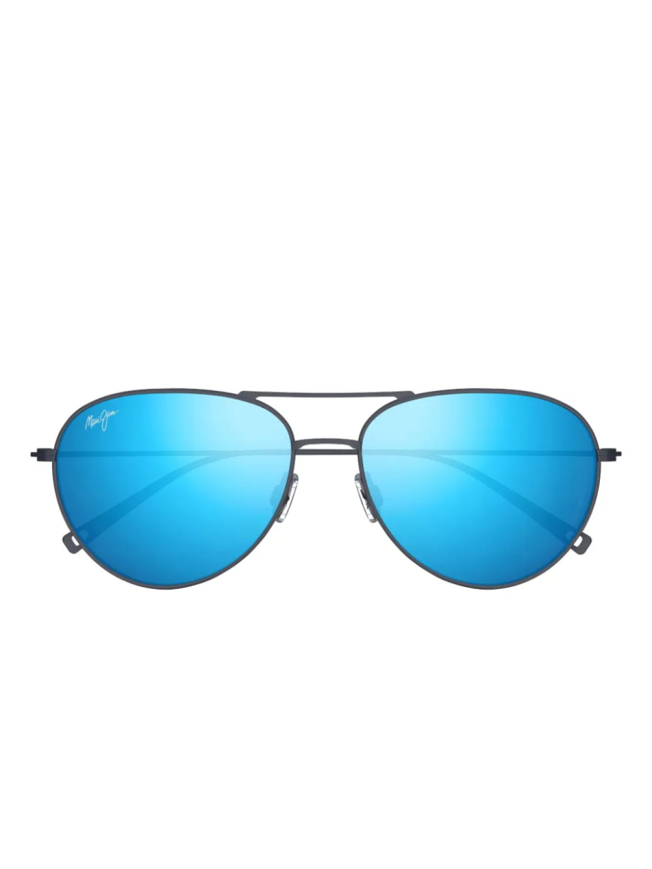 

Солнцезащитные очки Maui Jim Walaka в матовой титановой оправе, черный