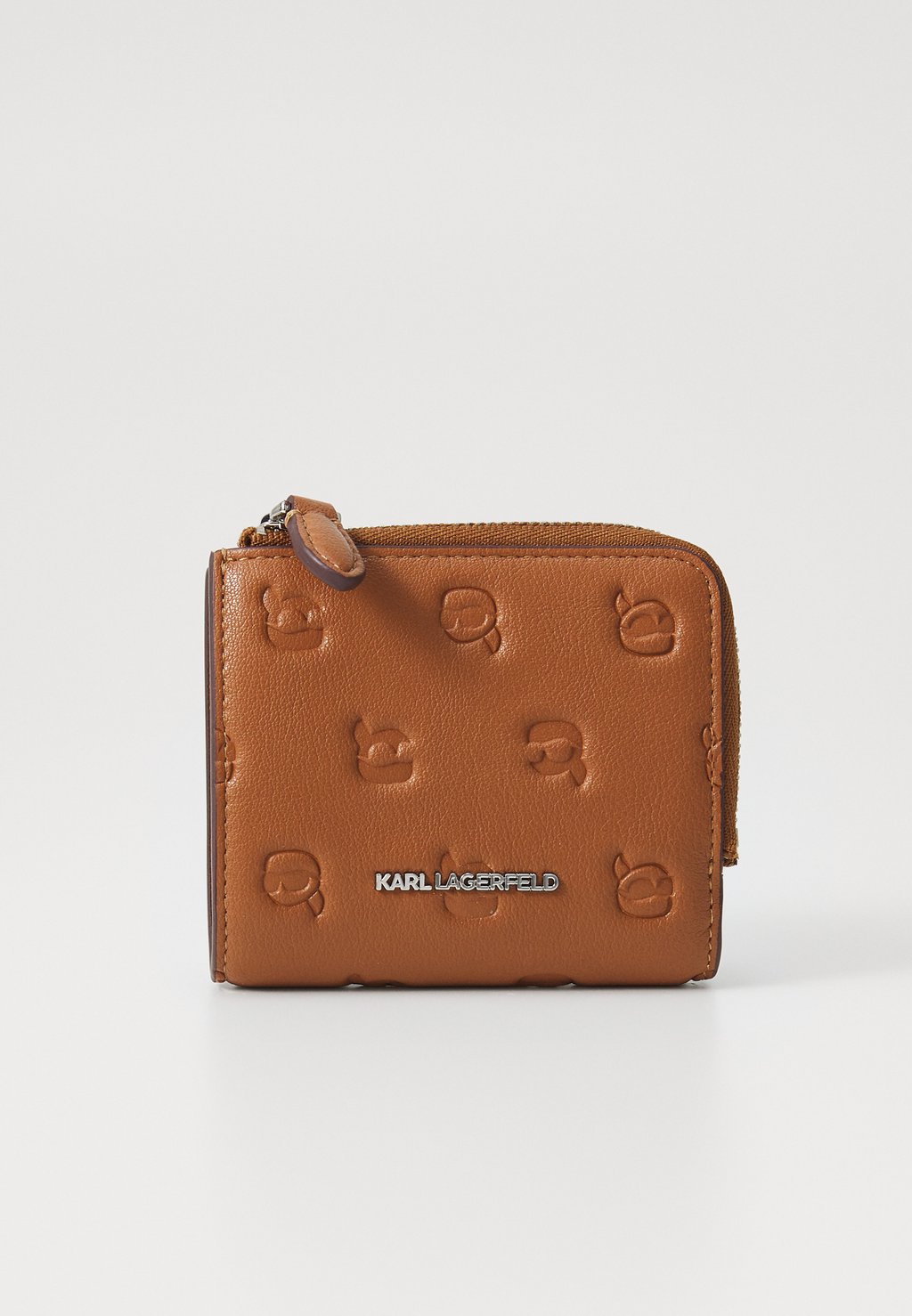 

Кошелек IKON MONOGRAM BIFOLD WALLET KARL LAGERFELD, коричневый
