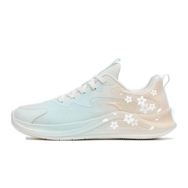 

ANTA Женские кроссовки Low Top Casual Running, устойчивые к скольжению, истиранию и отскоку, Blue Orange