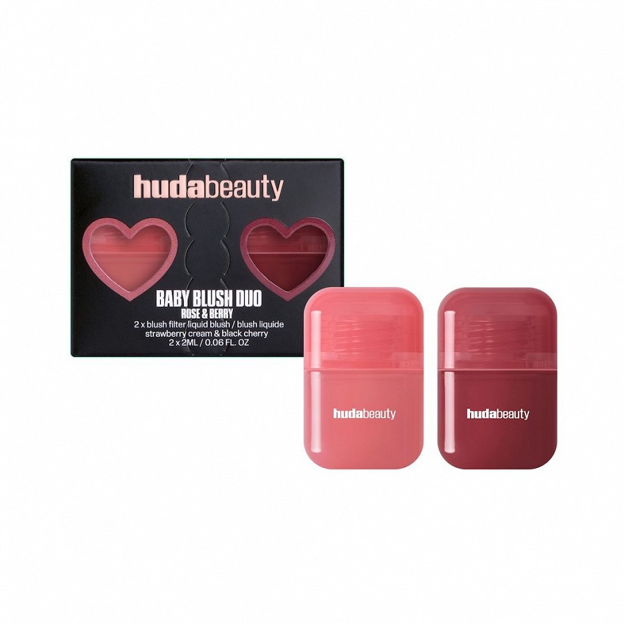

Набор румян baby blush duo Huda Beauty, 2 x 2 мл