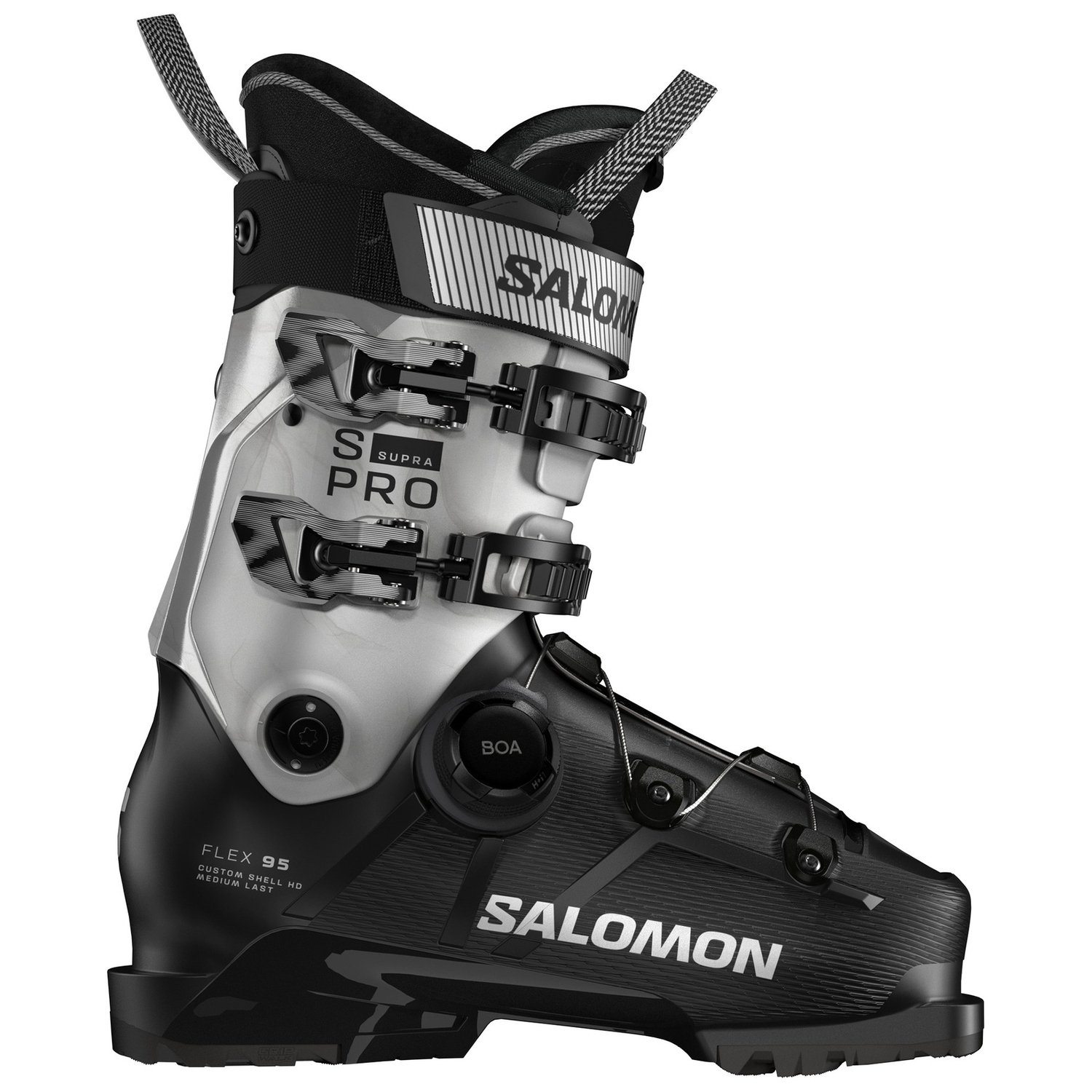 

Женские горнолыжные ботинки Salomon S Pro Supra BOA 95 W GW, черный/серебристый металлик