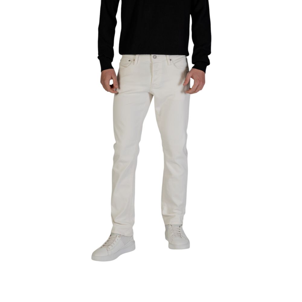 

Белые хлопковые джинсы и брюки Jack & Jones