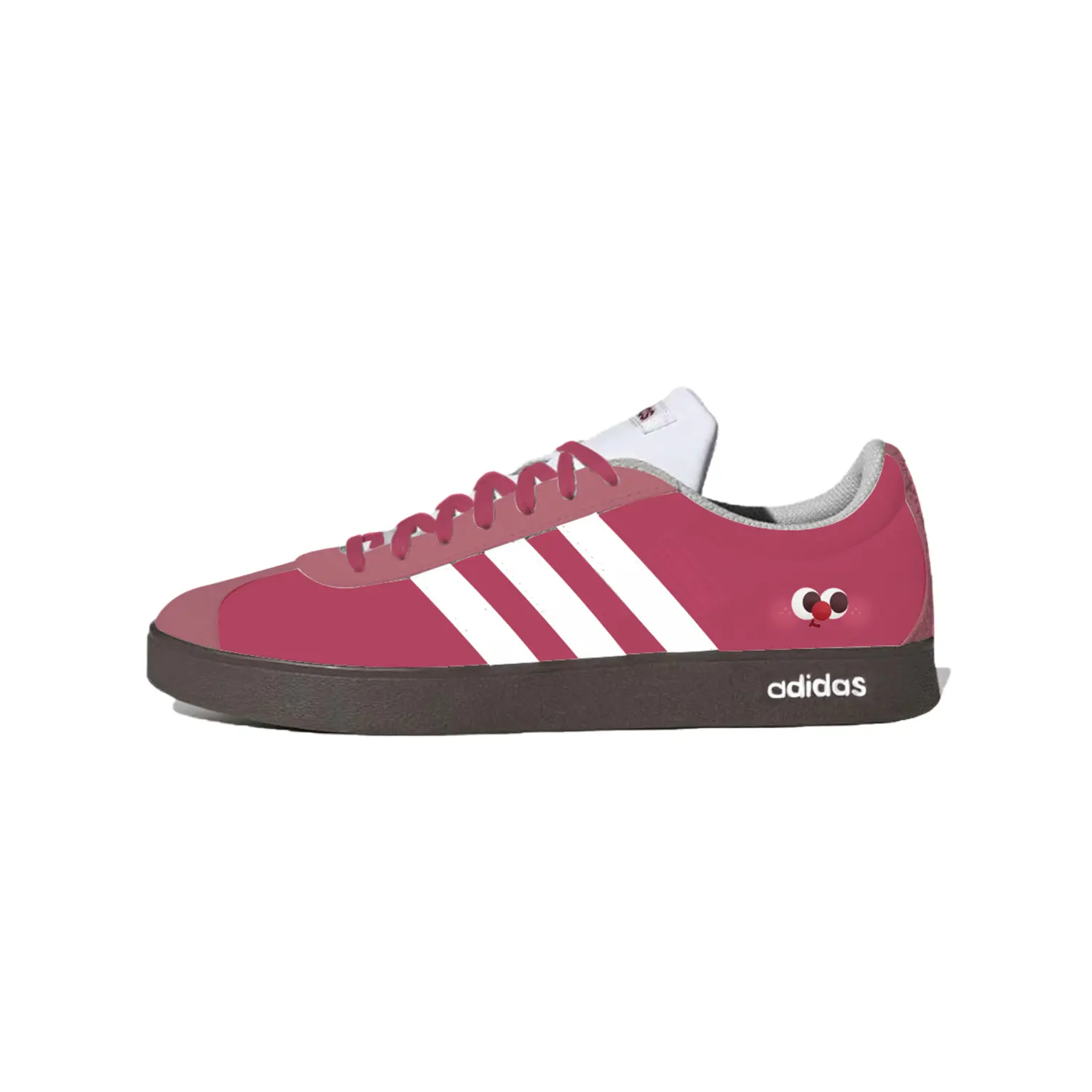 

Adidas ВЛ Корт 2.0 Амортизирующие износостойкие лоу-топ скейтборд обувь унисекс фуксия, цвет Fuchsia