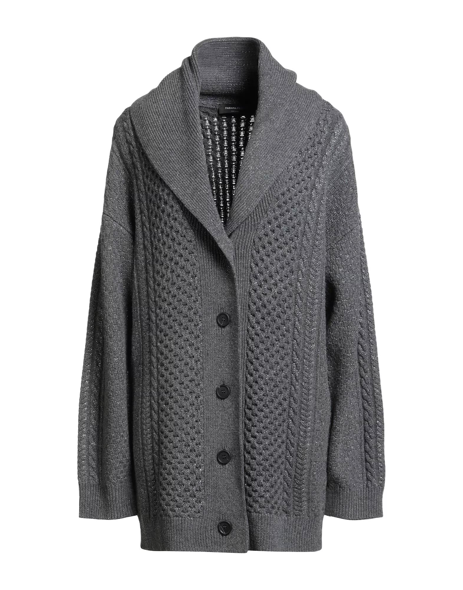 

Кардиган Fabiana Filippi, свинцовый
