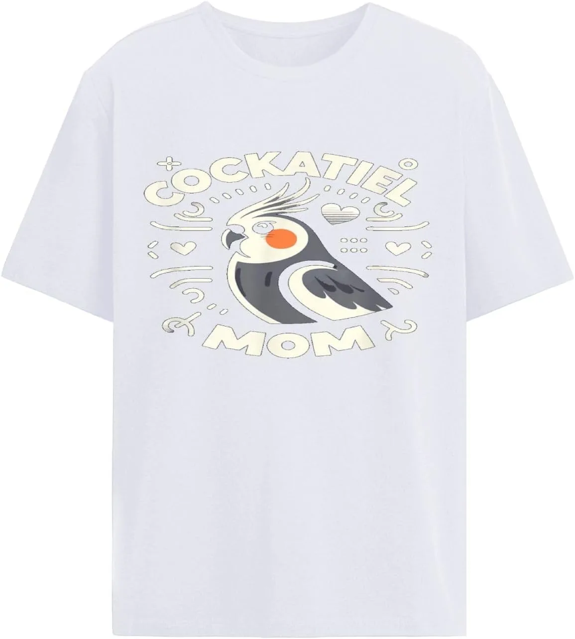 

Футболка для мужчин Cockatiel Mom