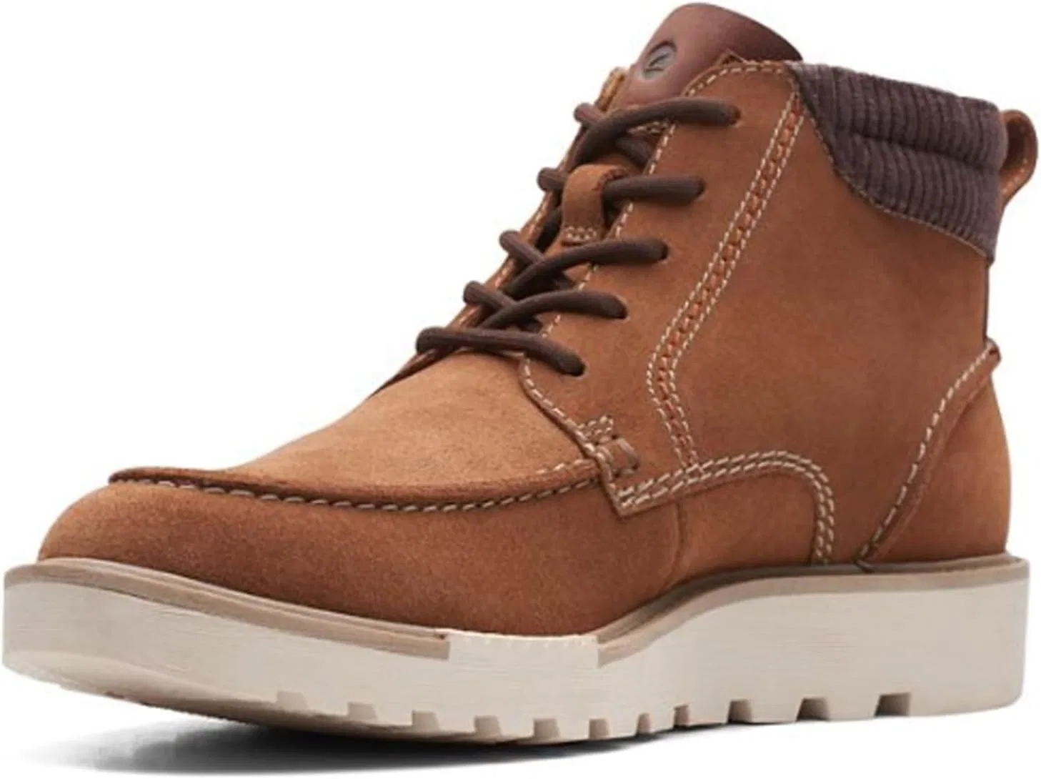 Мужские ботинки Clarks Barnes MidFashion, 3-Cola Suede — фото 4