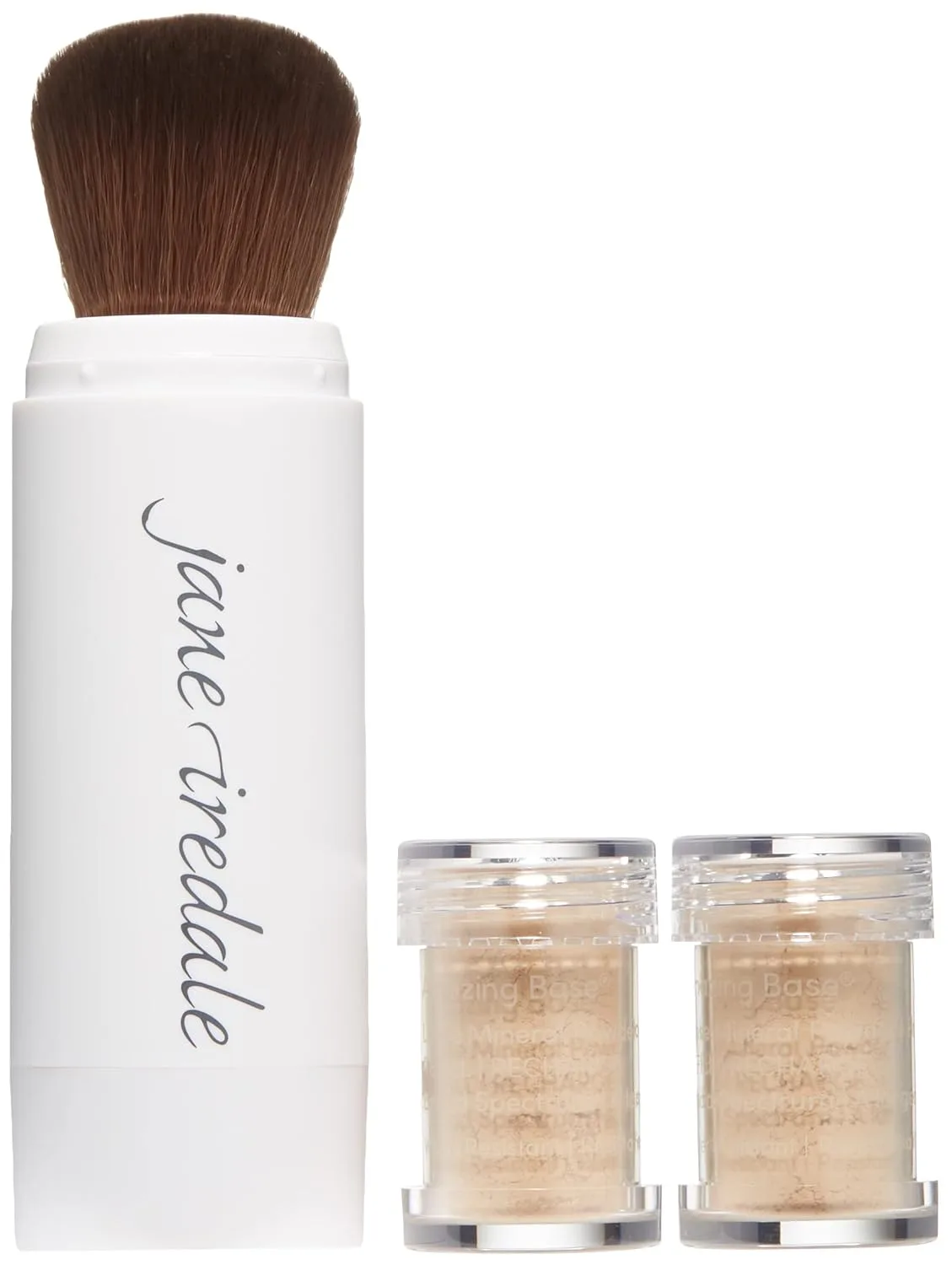 Jane Iredale Amazing Base Loose Mineral Powder, Luminous Foundation with SPF 20, Oil Free, Talc Free & Weightless, Vegan & Cruelty Free Makeup, Warm Sienna — фото 4