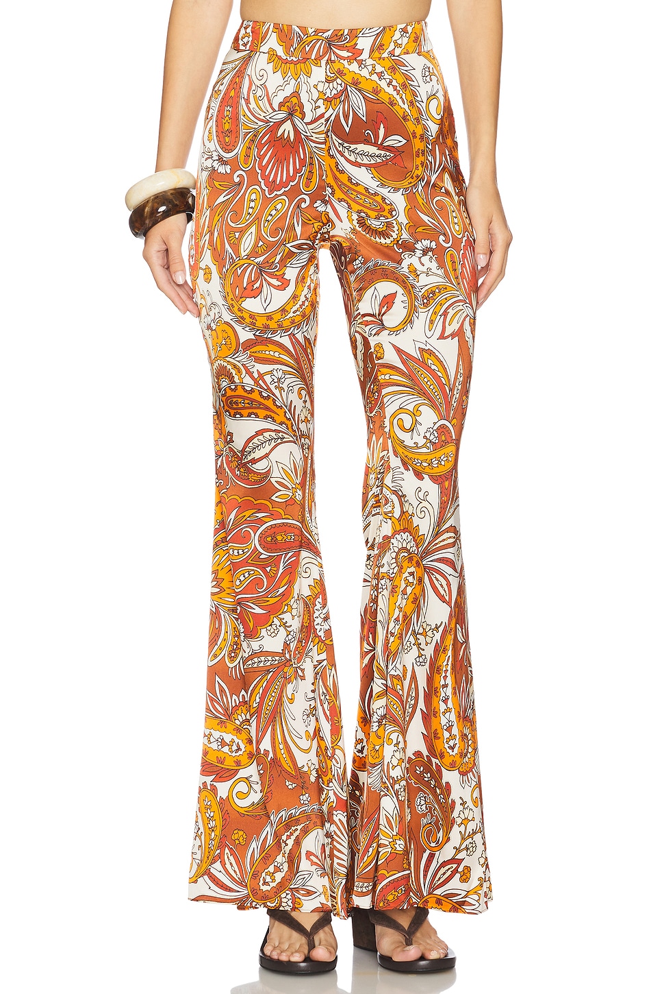 

Брюки Harmoni Retrofete, terracotta paisley