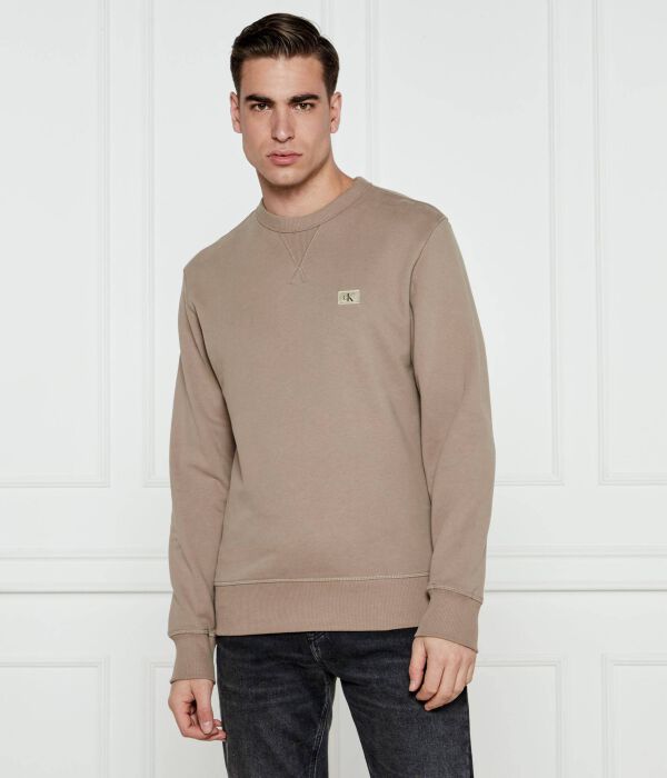 

Свитер Regular fit Calvin Klein Jeans, желтый