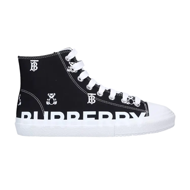 

Кроссовки Burberry Larkhall High Kids, черный