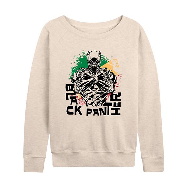 

Женская футболка с длинным рукавом black panther из френч терри Marvel, Черный, Женская футболка с длинным рукавом black panther из френч терри Marvel