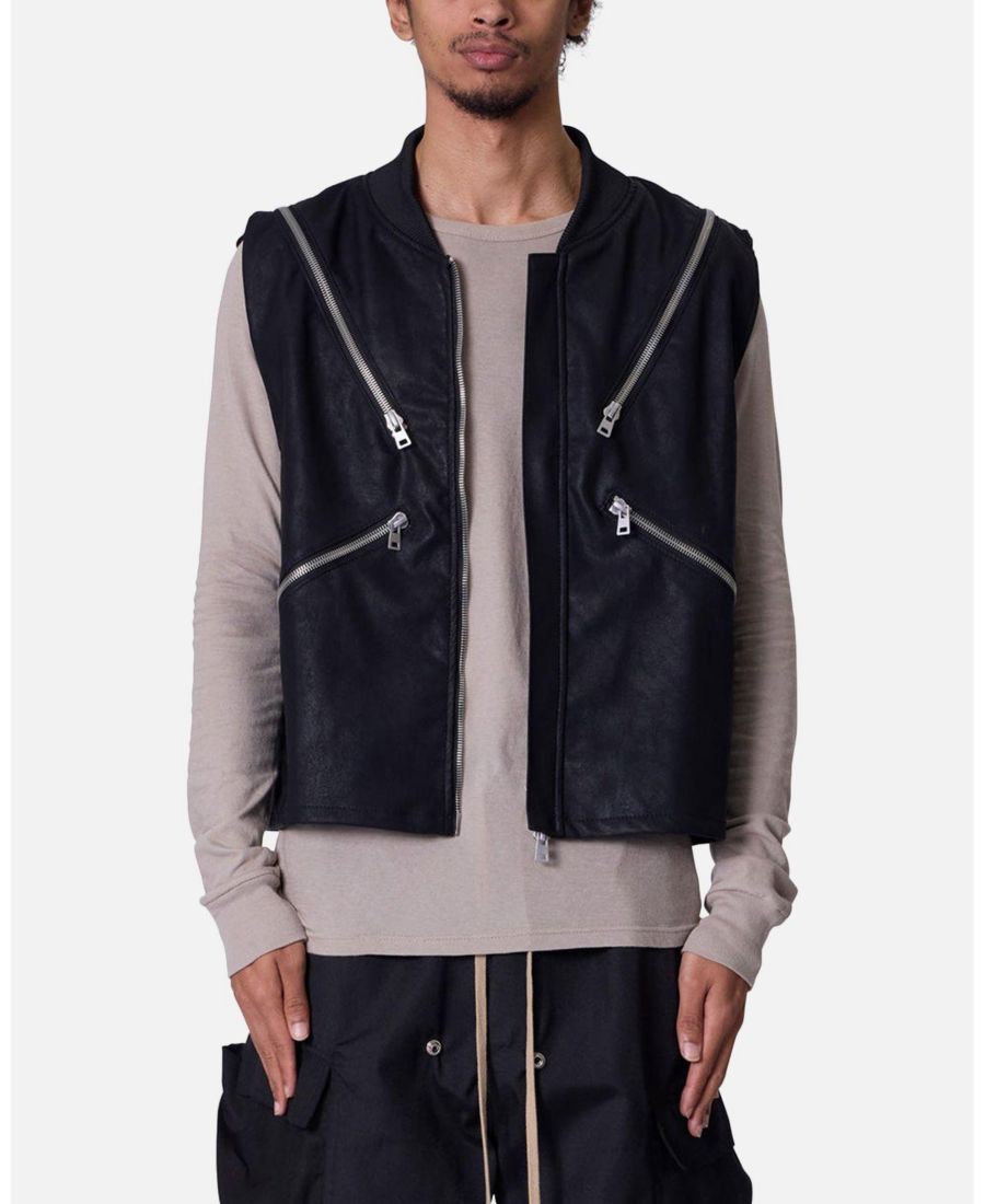 

Мужской жилет с застежкой-молнией mnml, No Color