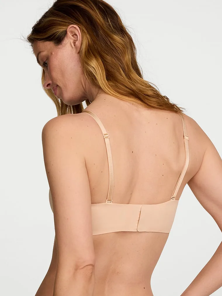 Бюстгальтер без бретелей в форме сердца с легкой подкладкой Victoria'S Secret Bare, Smooth Marzipan — фото 4