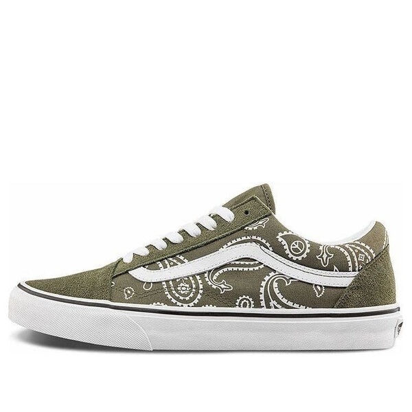 

Кроссовки old skool 'peace paisley - grape leaf' Vans, зеленый