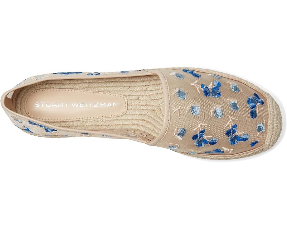 Балетки Stuart Weitzman Bareitall Espadrille, цвет Cielo Multi/Barely Beige — фото 2