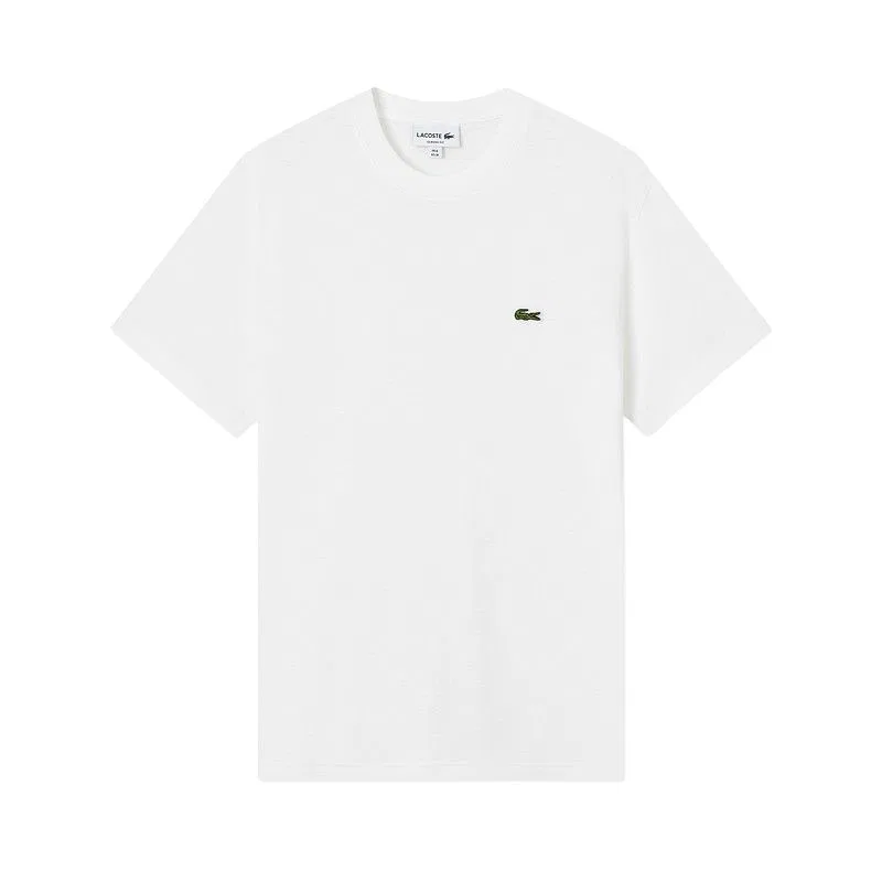 Футболка с круглым вырезом Logo LACOSTE, 70V/Ecru