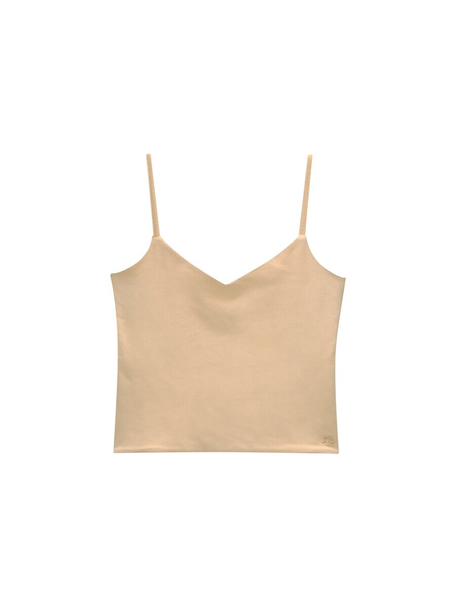 

Топ Pull&Bear Top, светло-желтый