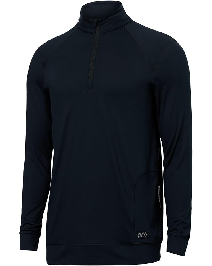 

Толстовка SAXX UNDERWEAR Peakdaze 1/2 Zip, черный