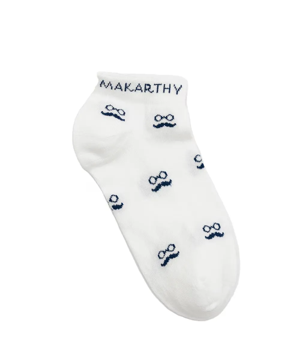 

Мужские носки с причудливым принтом Makarthy, белый