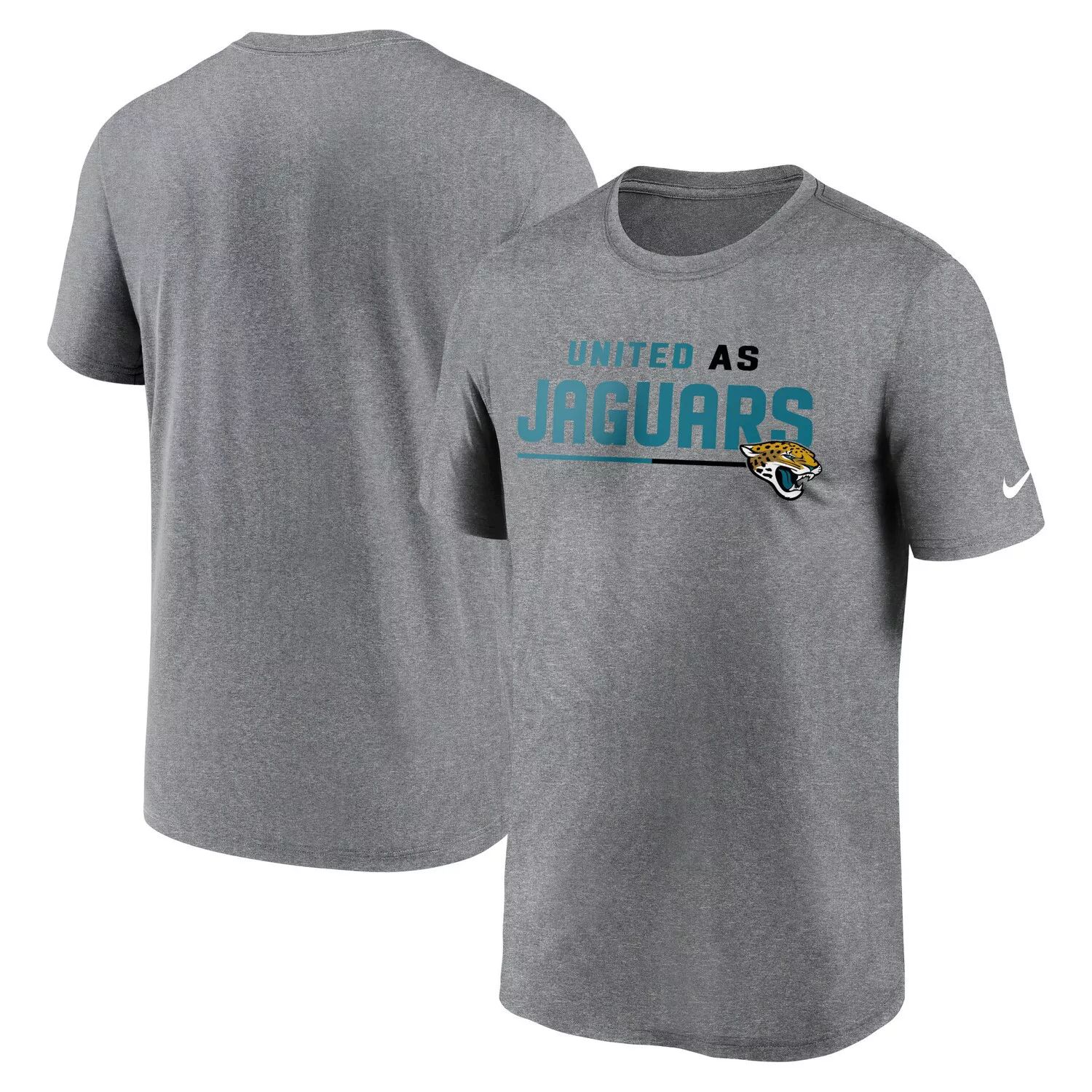 

Мужская футболка Heather Grey Jacksonville Jaguars Legend Team Shoutout Performance Nike