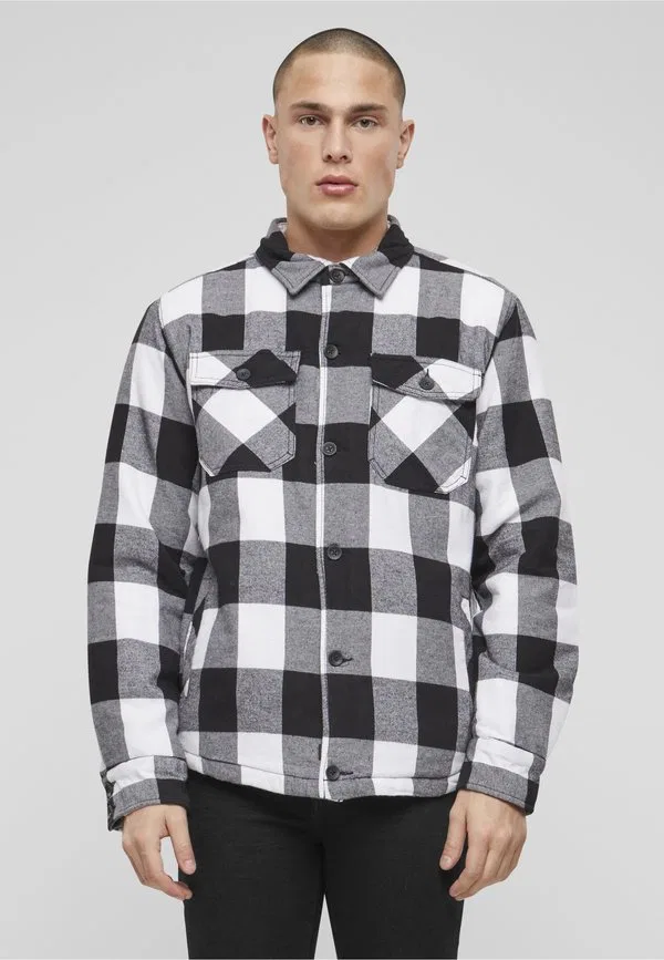 Легкая куртка лесоруба Brandit, White/Black