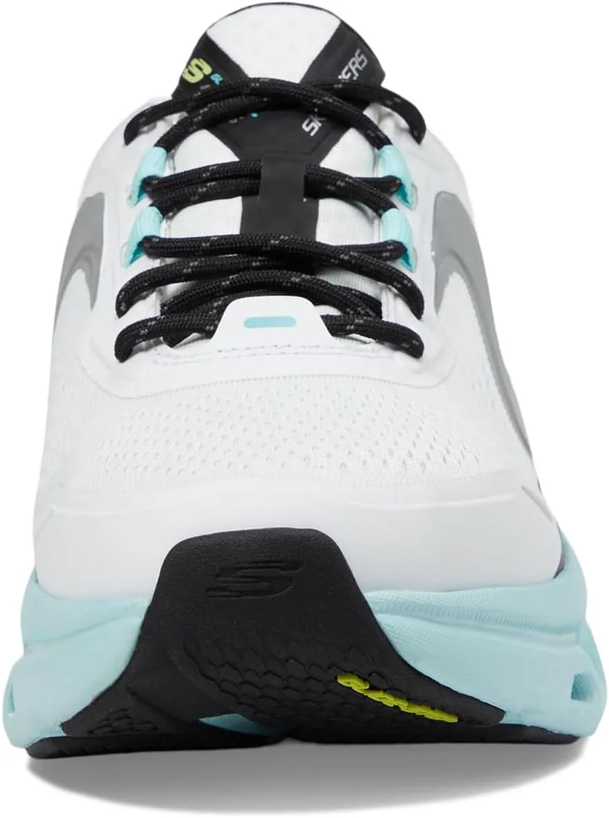 Мужские слипоны Skechers Hands Free: Go Walk Flex - обувь для плавного движения, белый/синий — фото 3