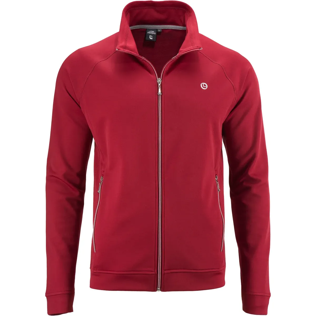 

Куртка DEPROC Active softshell "SHOENWOOD MEN", контрастная молния, красный