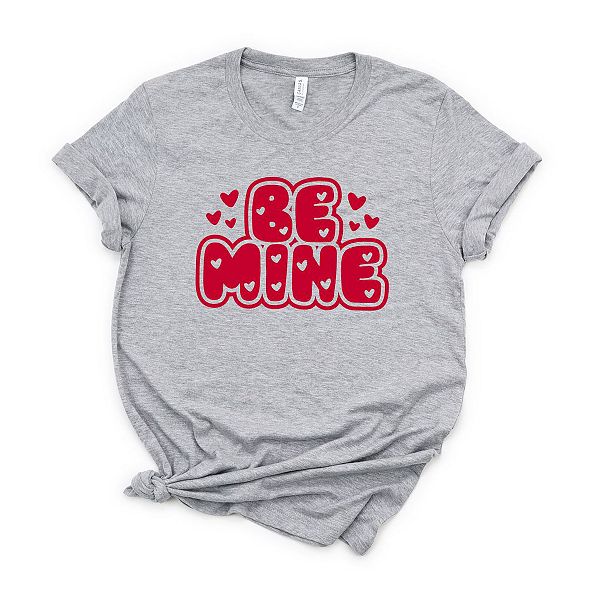 

Футболка Be mine bubble с коротким рукавом Simply Sage Market, Heather Grey, Серый, Футболка Be mine bubble с коротким рукавом Simply Sage Market, Heather Grey