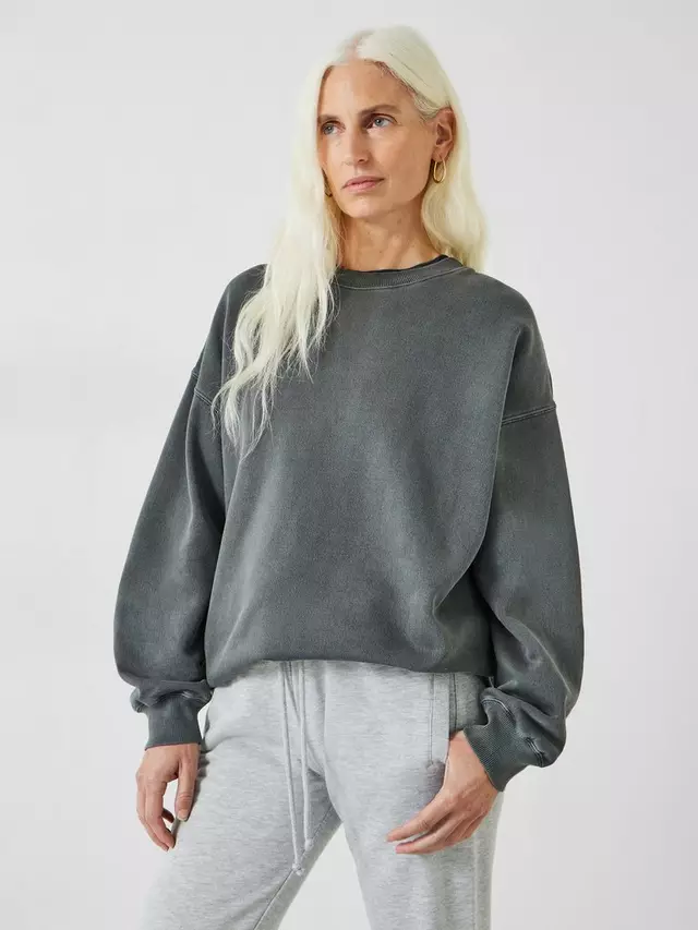 

Толстовка HUSH Quade Oversized, цвет dark grey