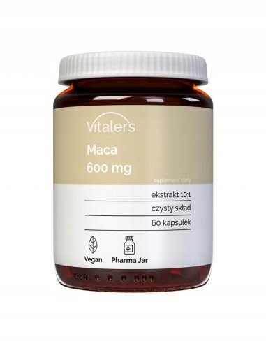 

Vitaler's, Мака 600 мг, 60 капсул.