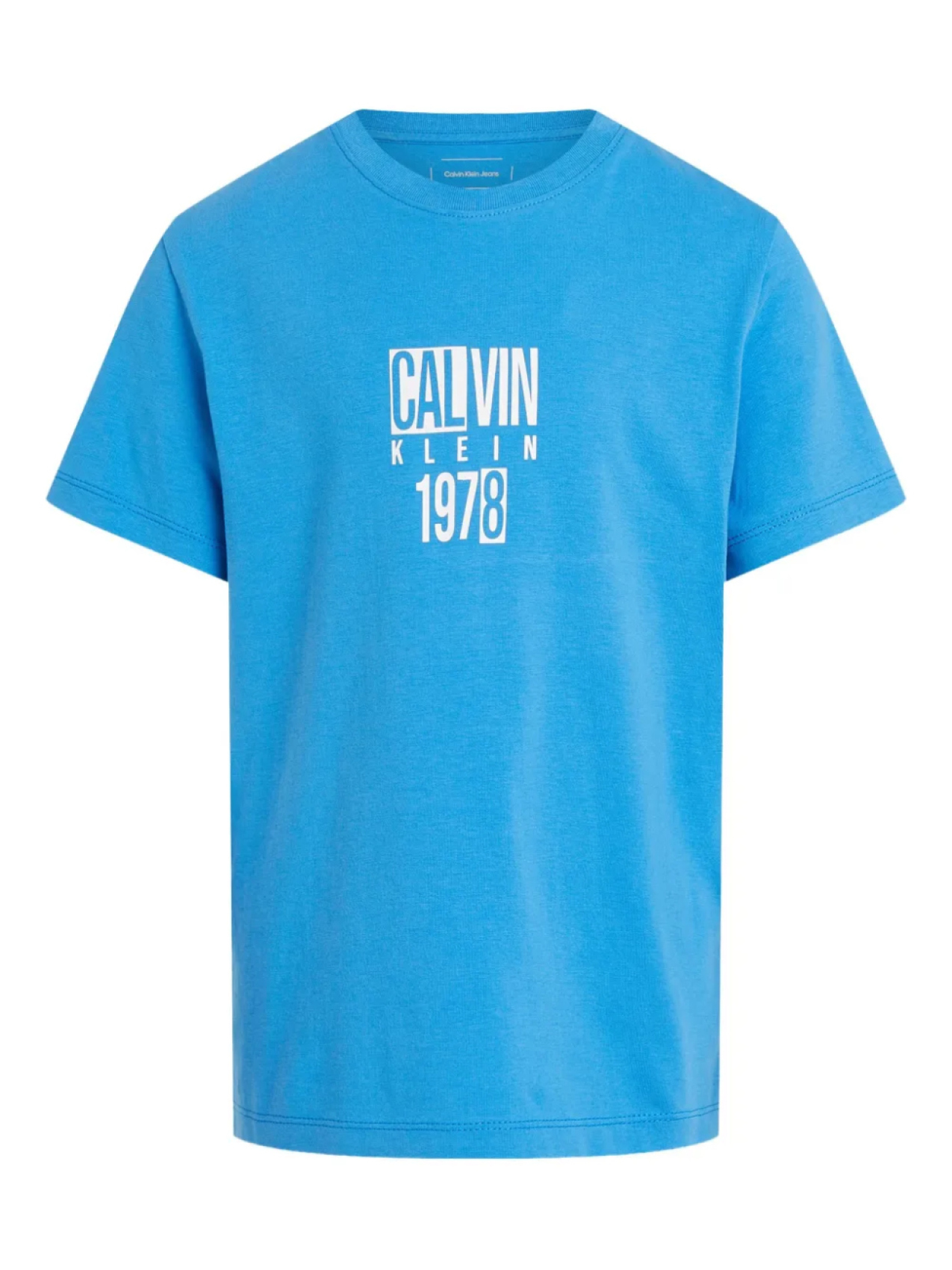 

Calvin Klein Kids базовая футболка, синий