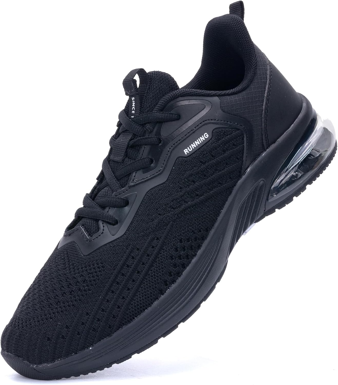 

Мужские кроссовки для бега, слипоны, теннисные спортивные модные кеды, удобные, дышащие, для тренировок в зале и спорта, размер US 7-13 Dnoekw, черный