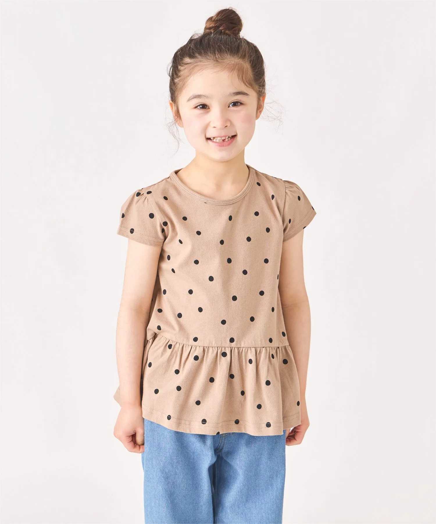 Топы с оборками Ever Closet, Mocha