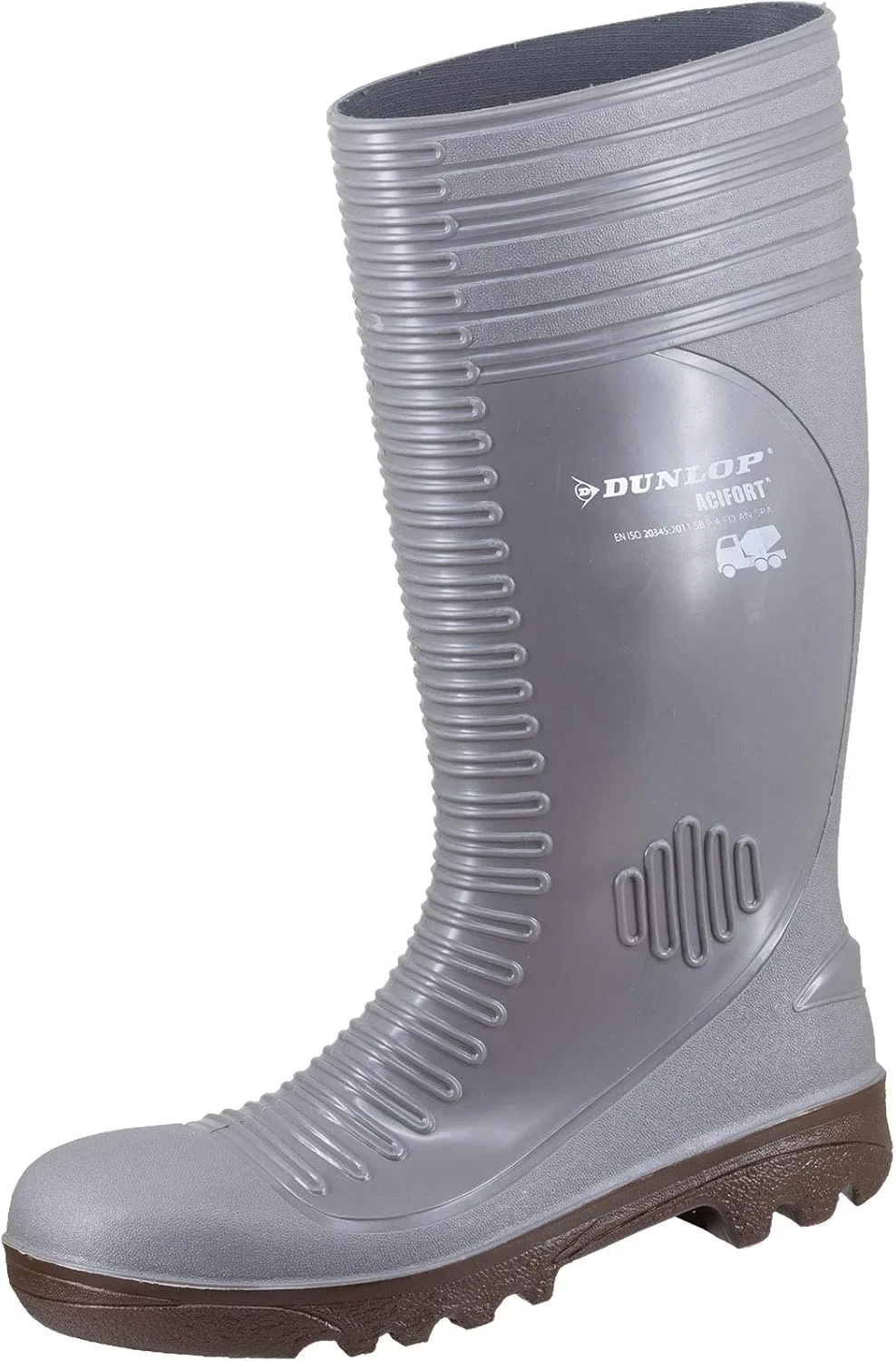 Защитные ботинки DUNLOP для бетона SB P, Gray