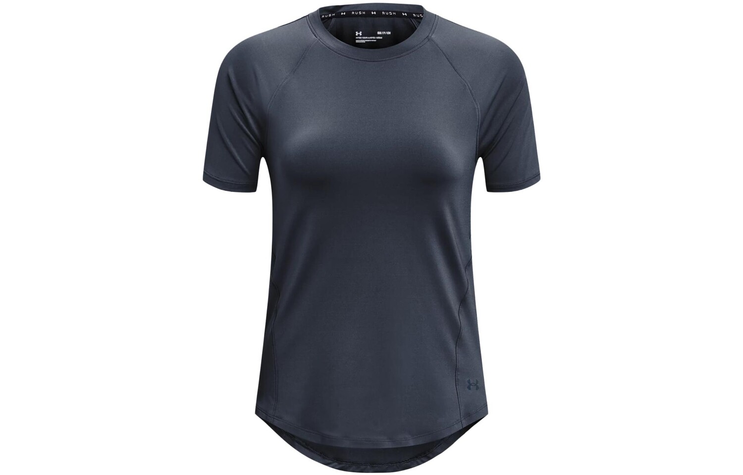 

Футболка Rush женская Downpour серая Under Armour