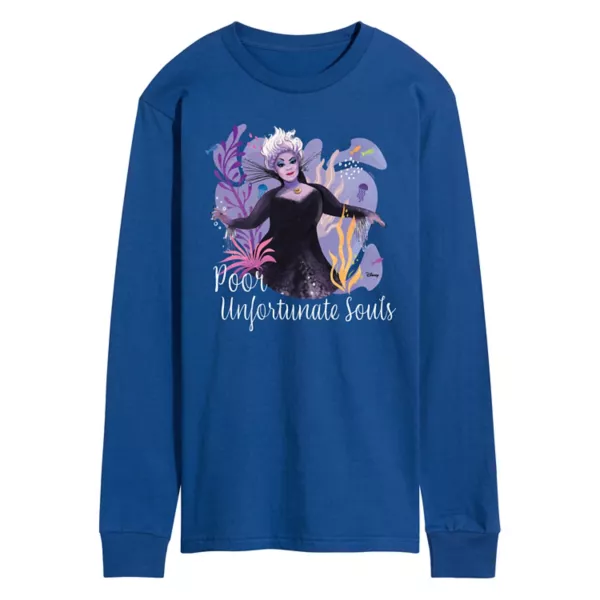 

Футболка мужская The Little Mermaid "Бедная несчастная душа" Disney, синий
