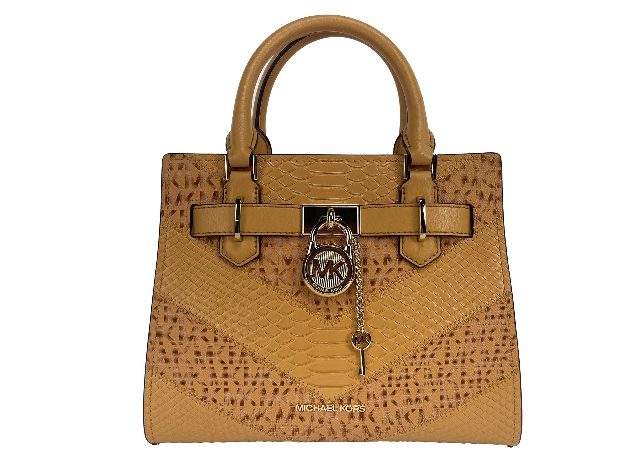 

Сумка-портфель через плечо Hamilton Small Leather Cider Michael Kors