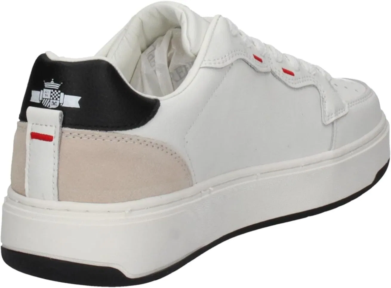 Кроссовки Replay Herren Kai Action Sneaker, 062 White Black — фото 3