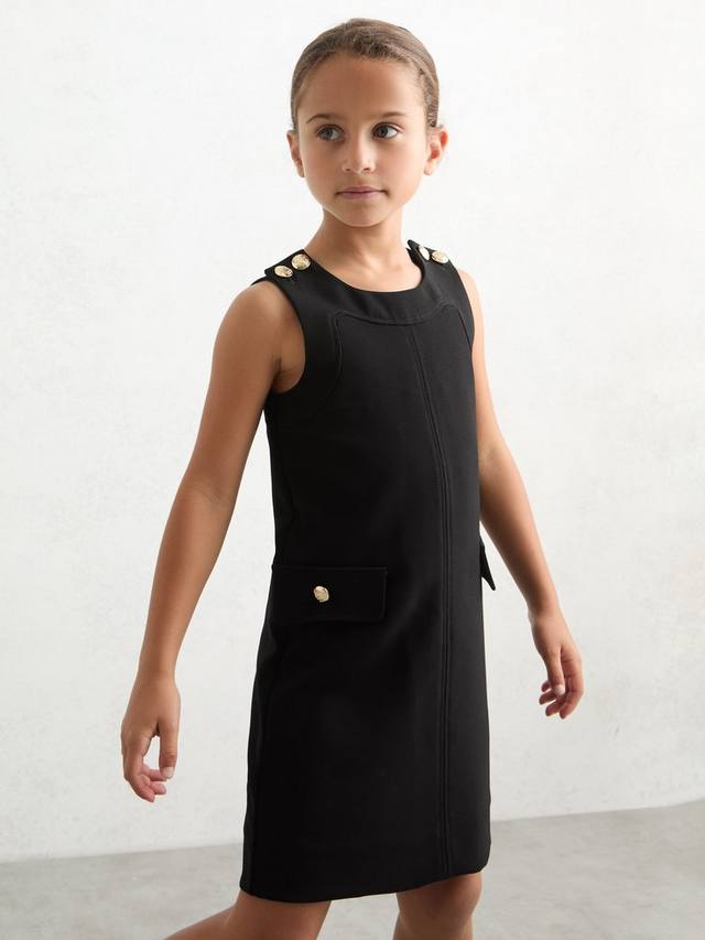 

Детское платье Cyrus Mini Shift Reiss, Black