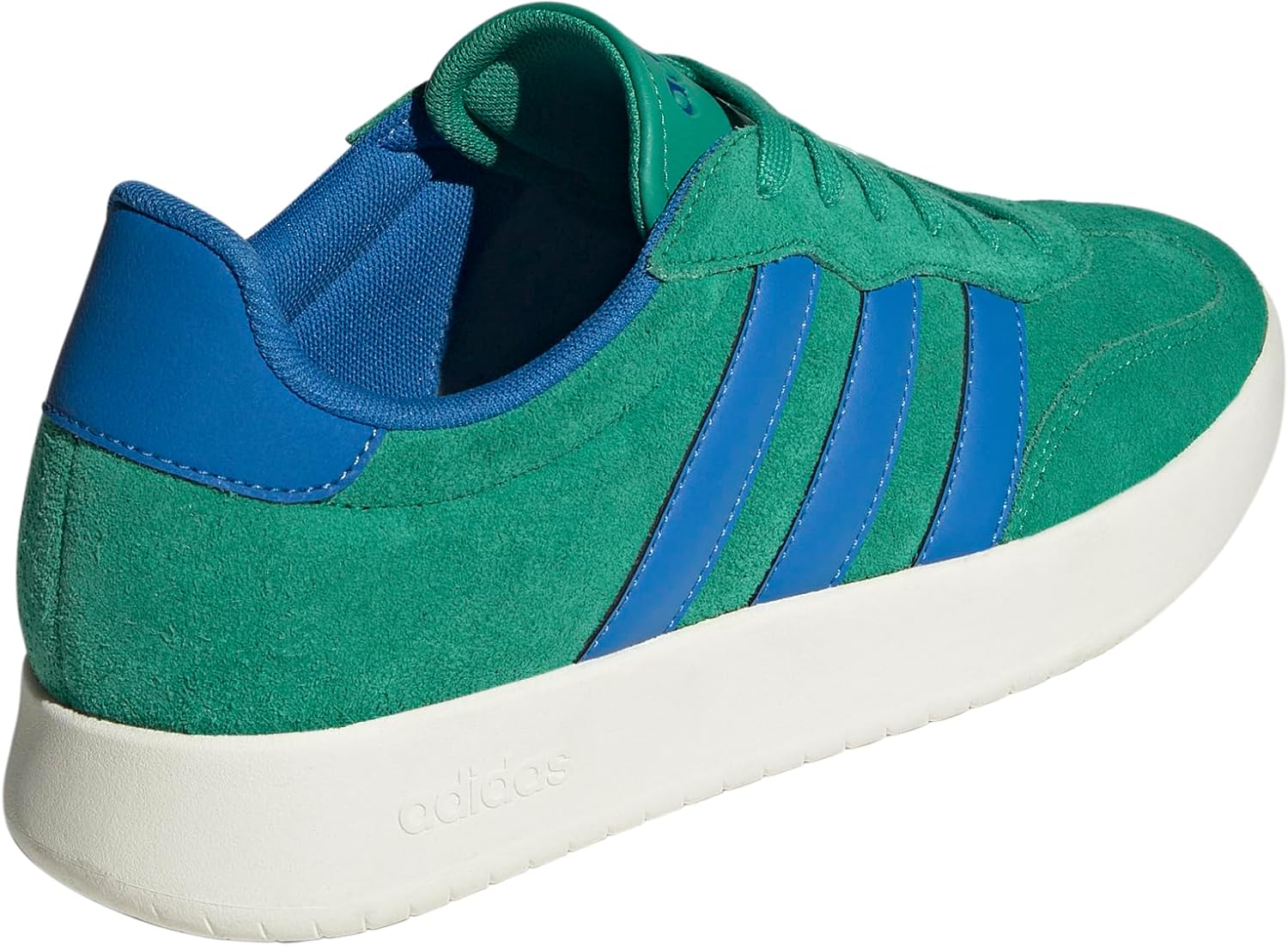 Мужские модные кроссовки Adidas Barreda, Court Green/Bright Royal/Off White — фото 2