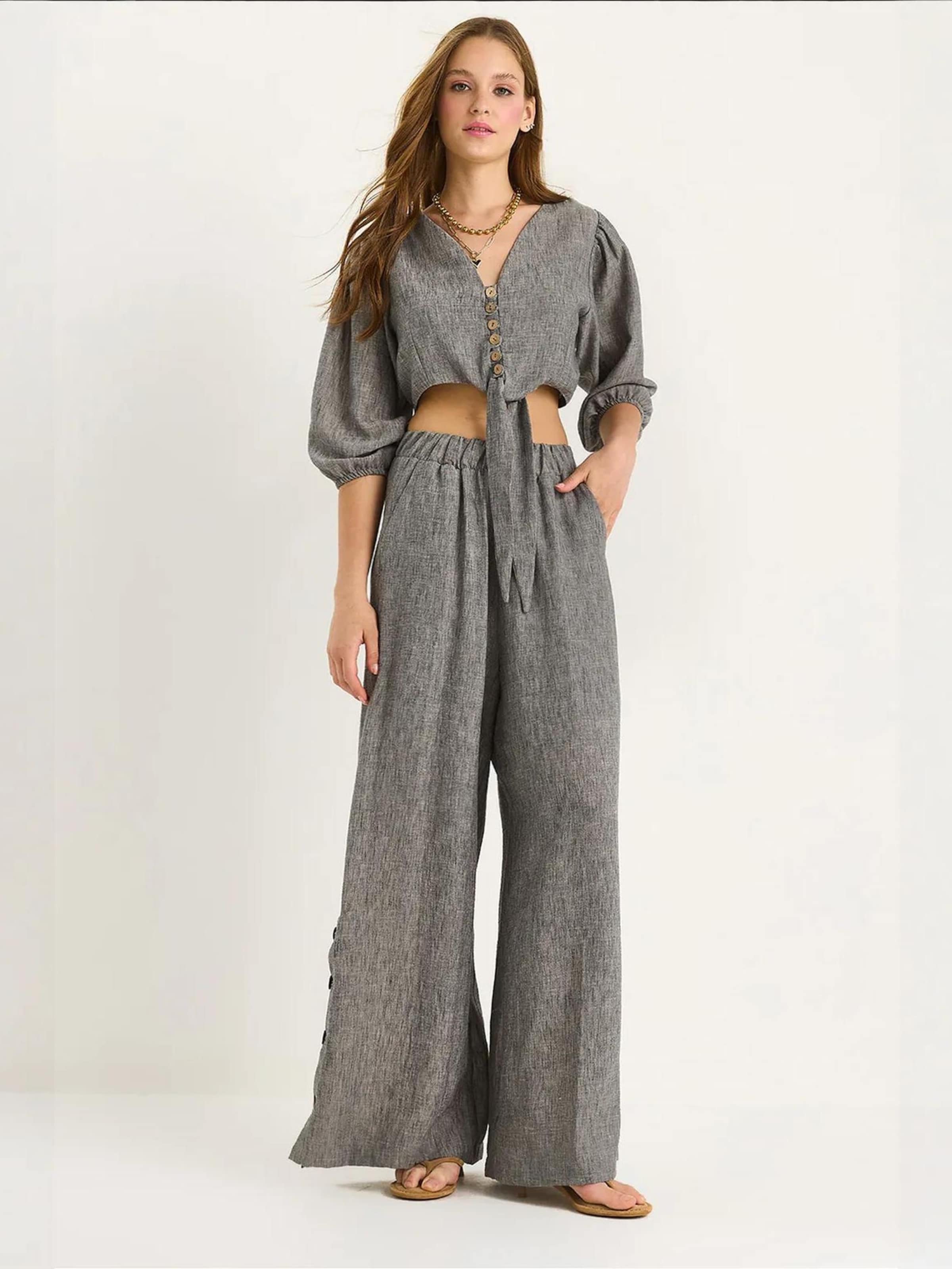 

Bianco Lucci Костюм-двойка в цвете антрацит