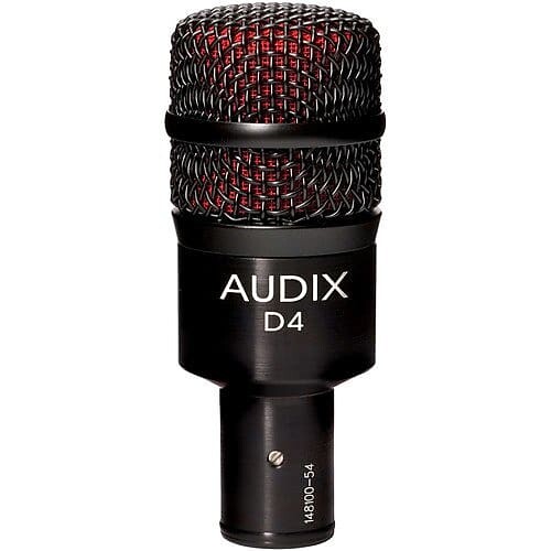 

Динамический микрофон Audix D4 Hypercardioid Dynamic Drum / Instrument Microphone