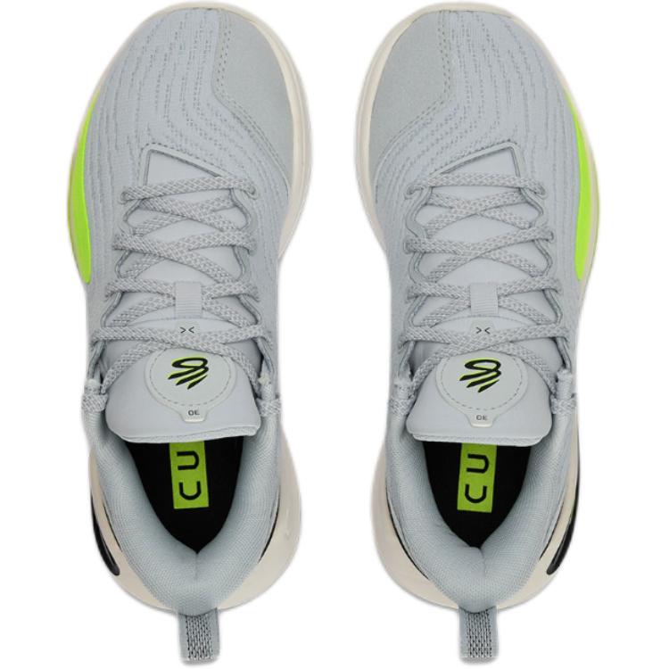 Кроссовки баскетбольные детские низкие Curry 12 Anti Slip Wear Resistant серые Under Armour — фото 4