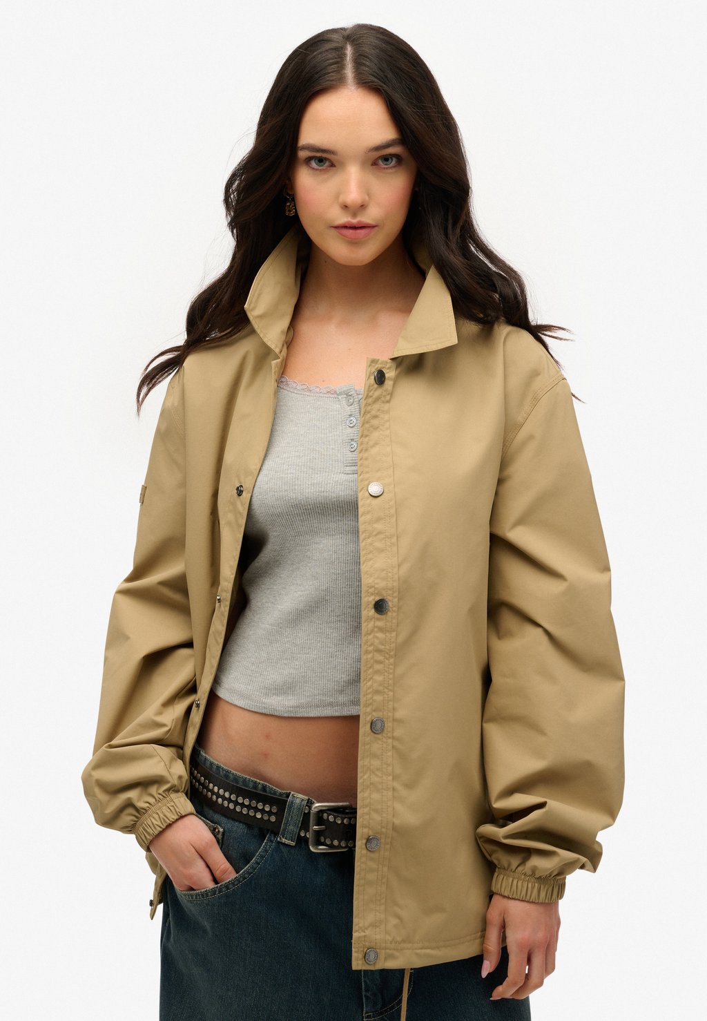 

Легкая куртка SURPLUS COACH Superdry, коричневый