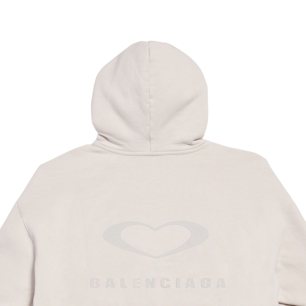 Свитшот Chinese Valentine's Day FW25 размер M унисекс Balenciaga, белый — фото 4