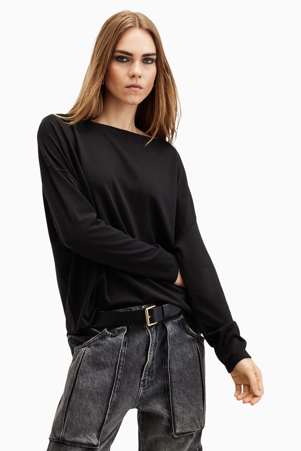 

Футболка Allsaints Рита All Saints, черный